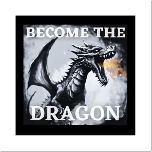 Inspired by Aaron Rodgers NY Jets - Become The Dragon (Michael Kay Show quotes) Posters and Art